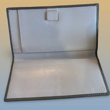 Load image into Gallery viewer, Coach Brown Leather Accordion Wallet With Card Slots ID Window & Zipper Pocket