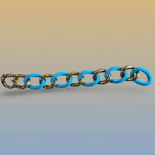 Load image into Gallery viewer, Joan Boyce In Love With Links Gold-Tone Pave Crystal Embellished Chunky Bracelet