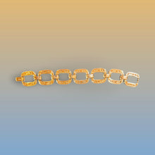 Load image into Gallery viewer, Joan Boyce Chunky Link Statement Bracelet Sparkling Accents Designer Inspire