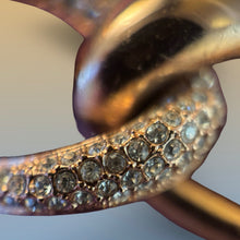 Load image into Gallery viewer, Joan Boyce In Love With Links Gold Tone Pave Crystal-Embellished Chunky Bracelet
