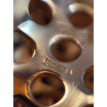 Load image into Gallery viewer, Joan Boyce Goldtone Oval Cocktail Ring With Rhinestone Accents &amp; Openwork Design
