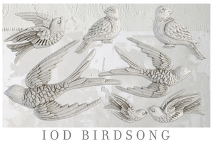 Bird Song Mould Moulds - Iron Orchid Designs Moulds available at Lemon Tree Corners