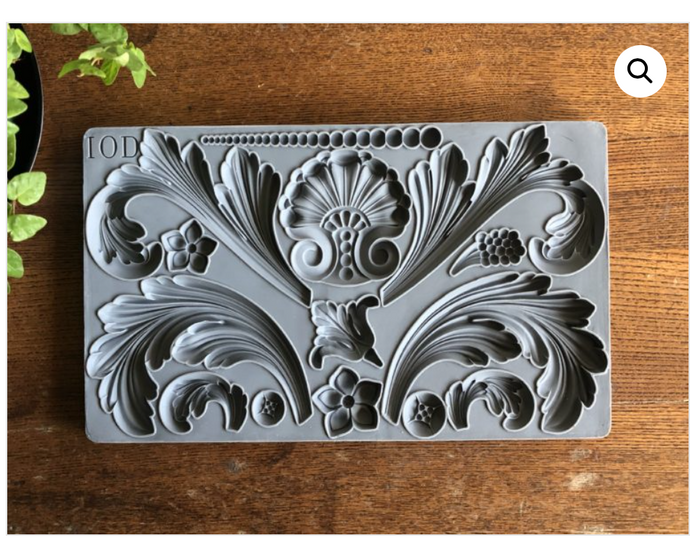 Acanthus Scroll Mould Moulds - Iron Orchid Designs Moulds available at Lemon Tree Corners