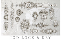 Load image into Gallery viewer, Lock and Key Mould Moulds - Iron Orchid Designs Moulds available at Lemon Tree Corners
