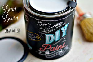 Bead Board DIY Paint DIY PAINT - DIY Artisan Clay Paint and Chalk Finish Furniture Paint available at Lemon Tree Corners