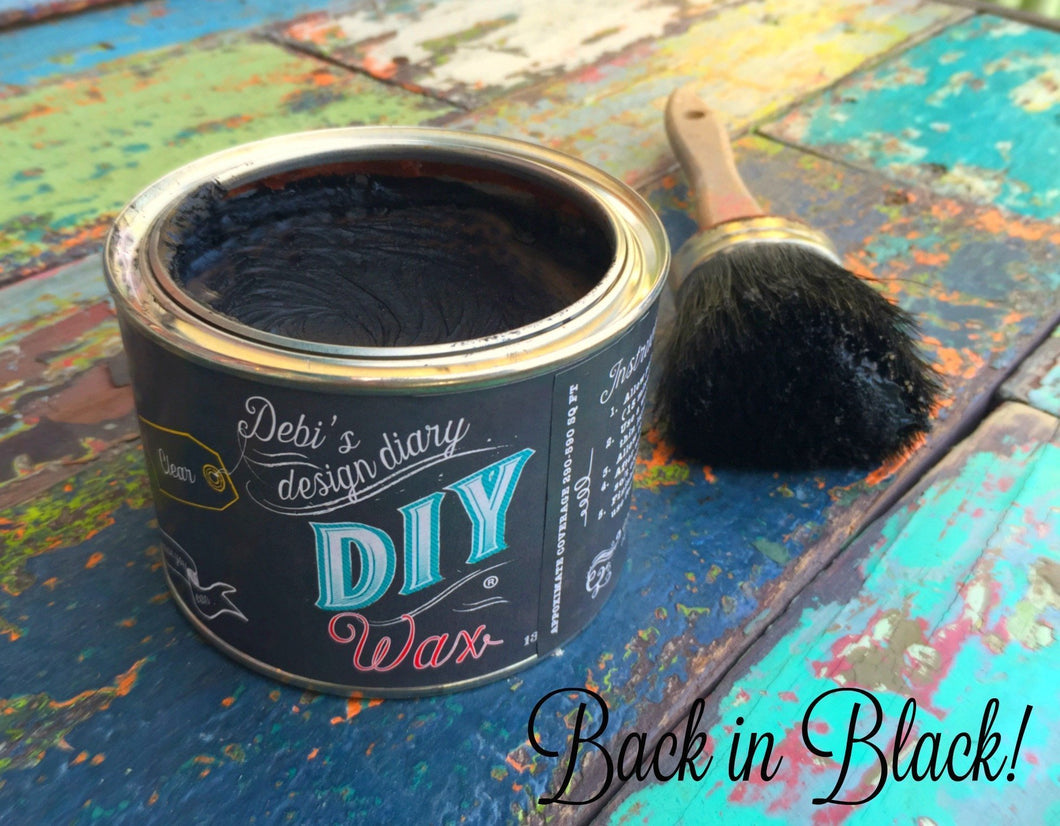 DIY Wax Dark DIY WAX - DIY Paint Wax Fast Drying Low VOC Furniture Paint Wax available at Lemon Tree Corners