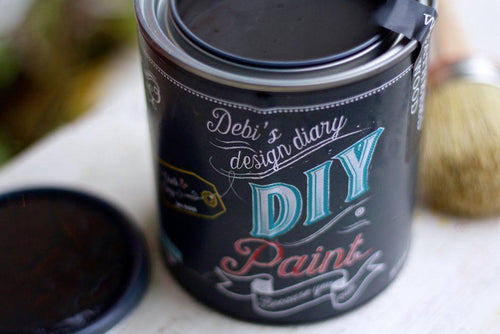Black Velvet DIY Paint DIY PAINT - DIY Artisan Clay Paint and Chalk Finish Furniture Paint available at Lemon Tree Corners