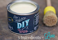 Load image into Gallery viewer, DIY Wax Clear DIY WAX - DIY Paint Wax Fast Drying Low VOC Furniture Paint Wax available at Lemon Tree Corners
