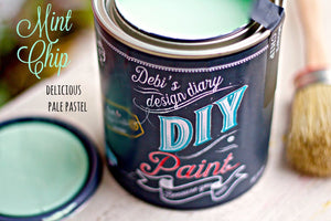 Mint Chip DIY Paint DIY PAINT - DIY Artisan Clay Paint and Chalk Finish Furniture Paint available at Lemon Tree Corners