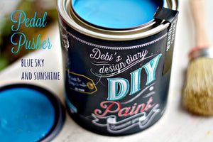 Pedal Pusher DIY Paint DIY PAINT - DIY Artisan Clay Paint and Chalk Finish Furniture Paint available at Lemon Tree Corners